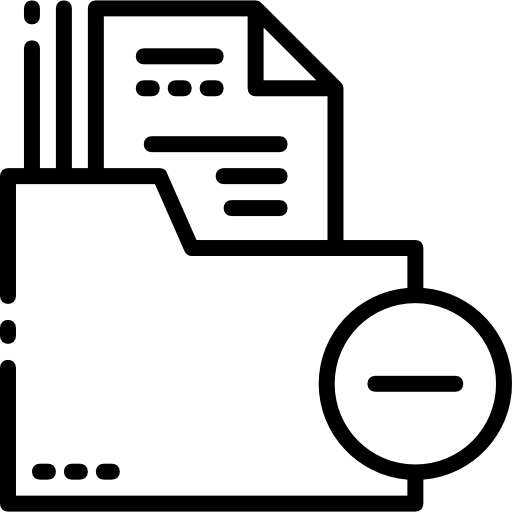 폴더 Mangsaabguru Lineal icon