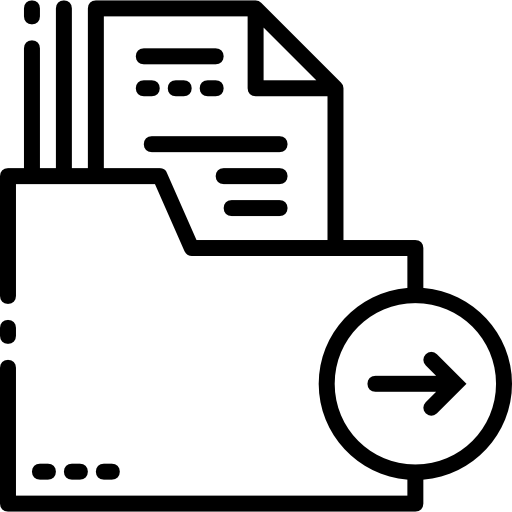 폴더 Mangsaabguru Lineal icon