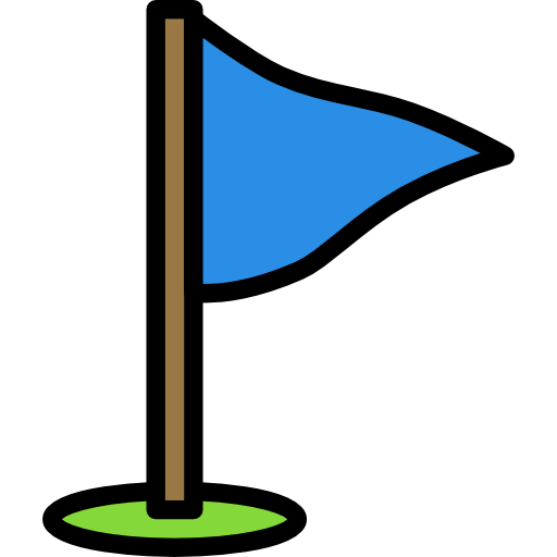 golf Darius Dan Lineal Color icoon