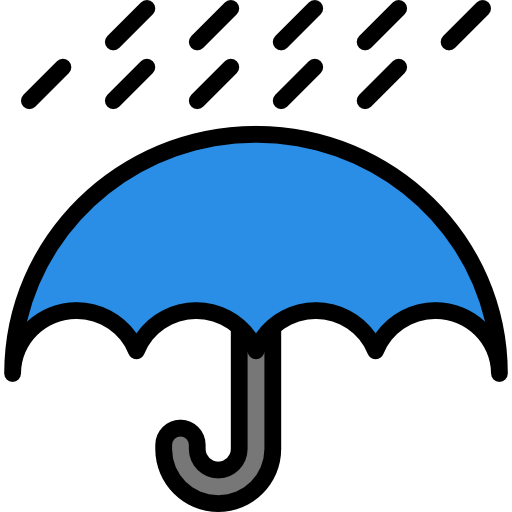 parapluie Darius Dan Lineal Color Icône