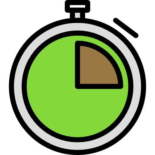 stopwatch Darius Dan Lineal Color icoon