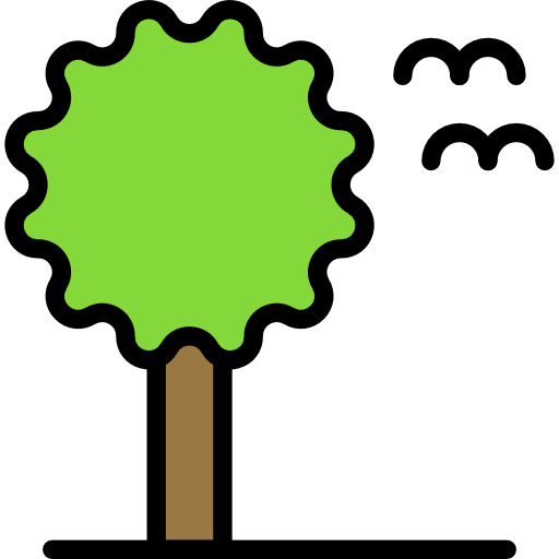 drzewo Darius Dan Lineal Color ikona