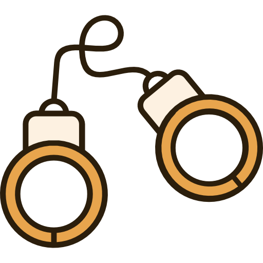 Handcuffs Good Ware Lineal Color icon