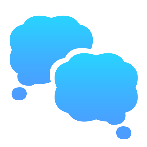 Thought balloon Generic Flat Gradient icon