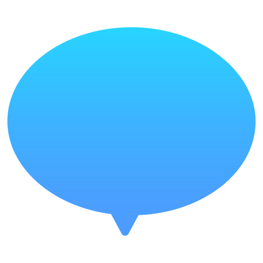 Speech bubble Generic Flat Gradient icon