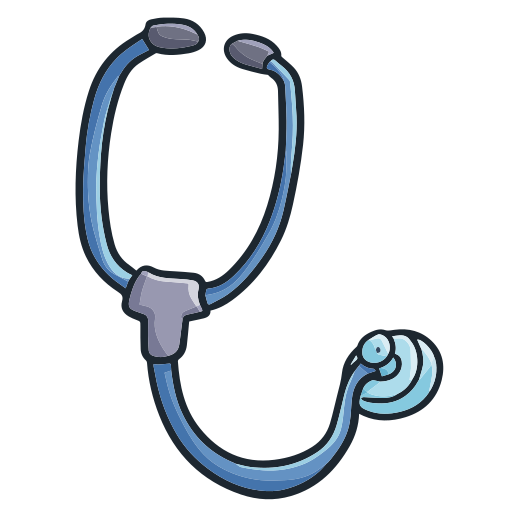 Stethoscope Generic Hand Drawn Color icon