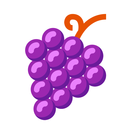 druiven Generic Flat icoon