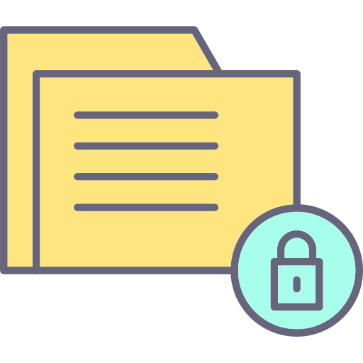 Data security Generic Outline Color icon