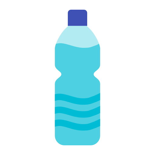 Бутылка воды Generic Flat иконка