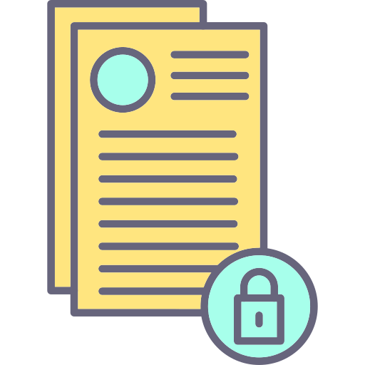 Privacy Generic Outline Color icon