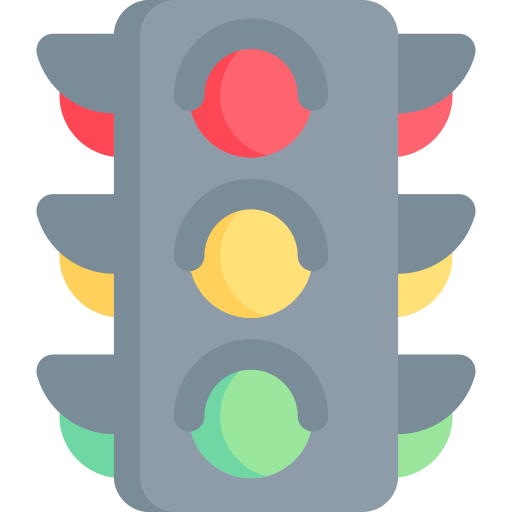 Traffic light Special Flat icon