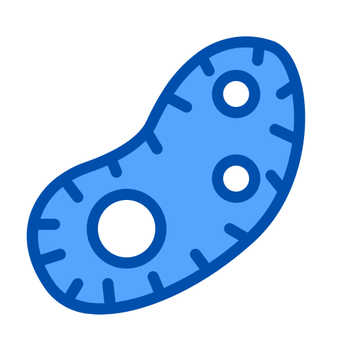 박테리아 Generic Blue icon