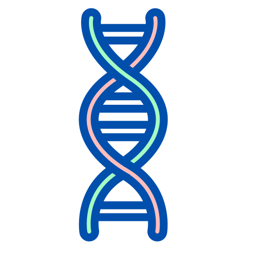 dna Generic Outline Color icona