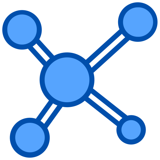 Molecular Generic Blue icon