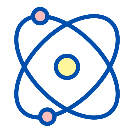 Атом Generic Outline Color иконка