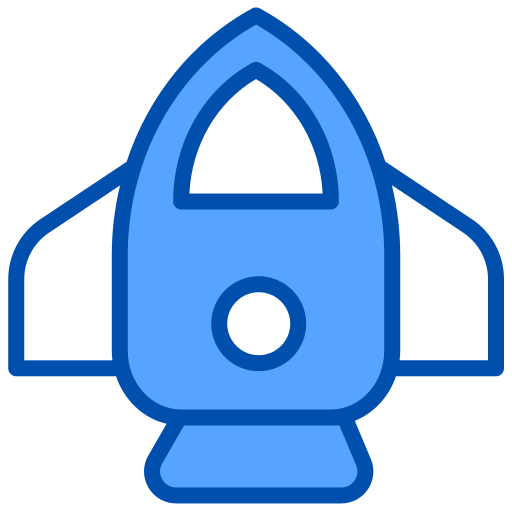 宇宙船 Generic Blue icon