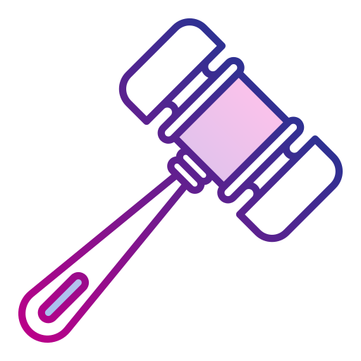 Court Generic Lineal Color Gradient icon