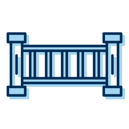 Guardrail Generic Blue icon
