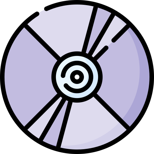 disco compacto Special Lineal color icono