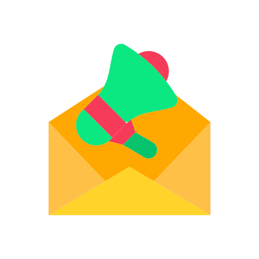 marketing e-mailowy Generic Flat ikona