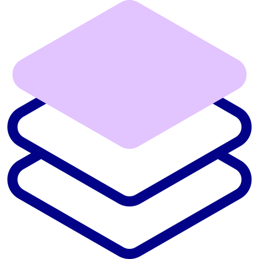 레이어 Detailed Mixed Lineal color icon