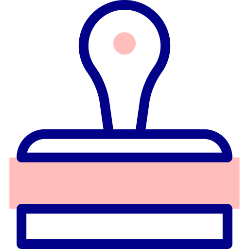 우표 Detailed Mixed Lineal color icon
