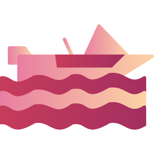 Моторная лодка Generic Flat Gradient иконка