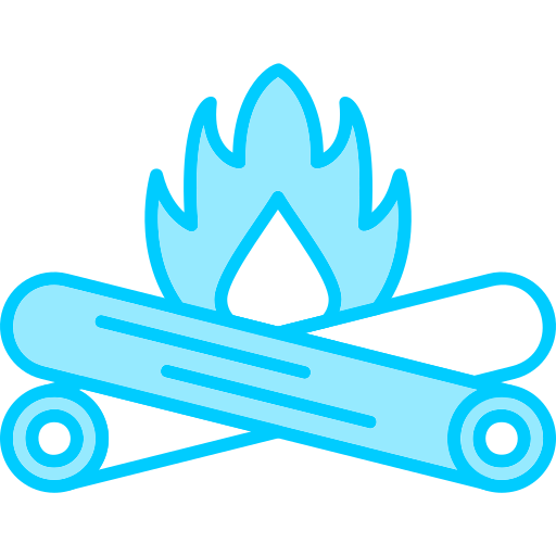 Bonfire Generic Blue icon