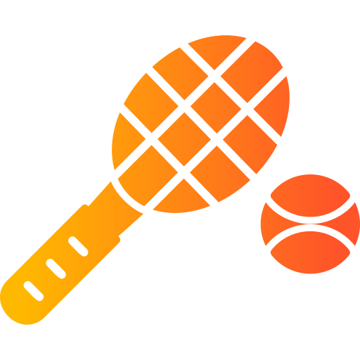tennis Generic Flat Gradient icoon