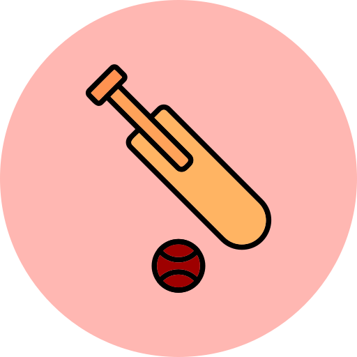 cricket Generic Outline Color icona