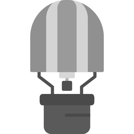 balão de ar quente Generic Grey Ícone