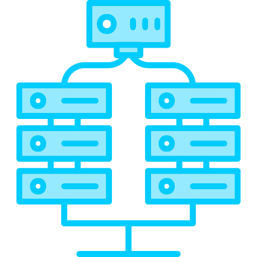 server Generic Blue icona