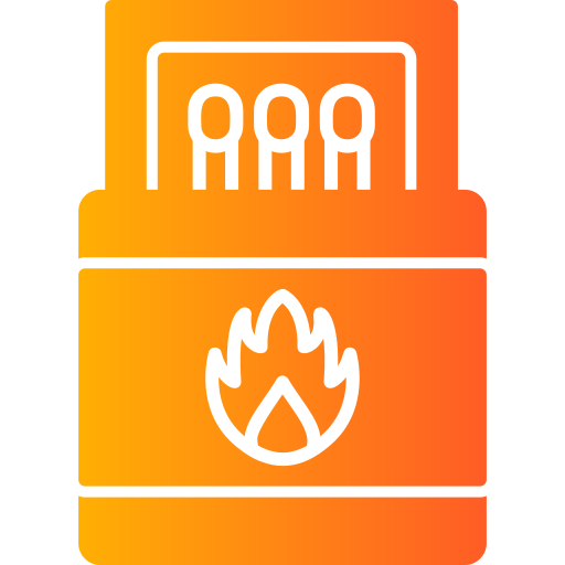 scatola di fiammiferi Generic Flat Gradient icona
