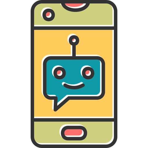 chatbot Generic Color Omission icon