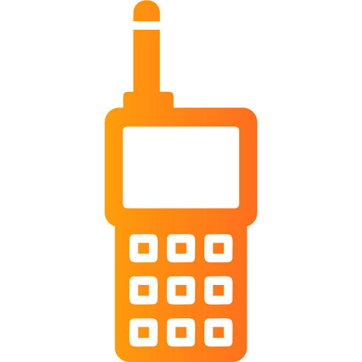 walkie-talkie Generic Flat Gradient icoon