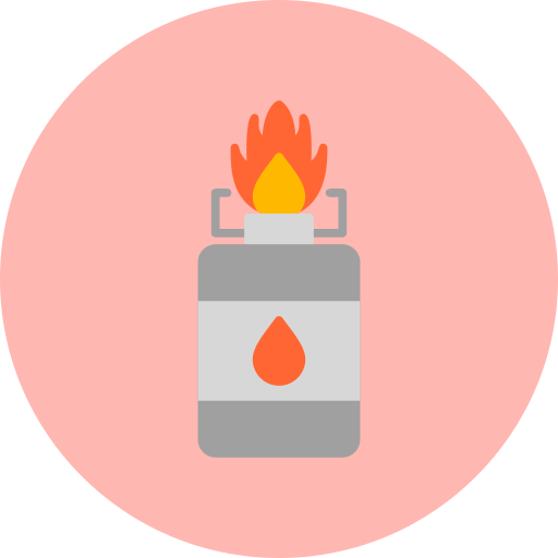 キャンプ用ガス Generic Flat icon