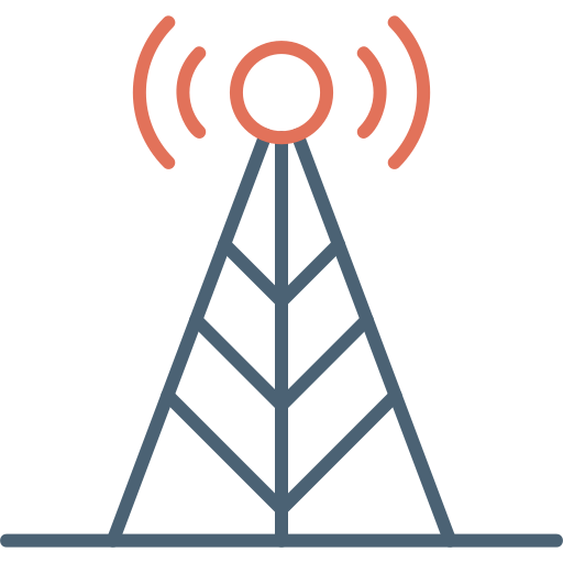 Antenna Generic Outline Color icon