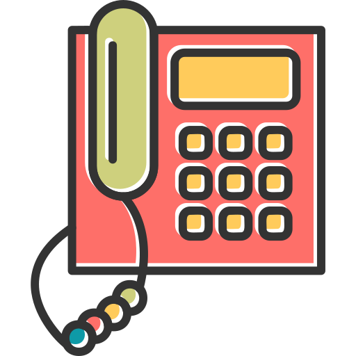 Telephone Generic Color Omission icon