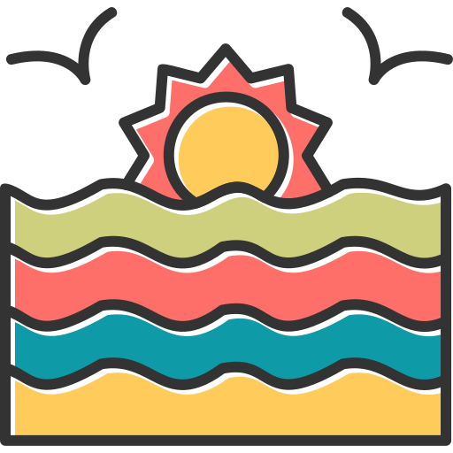 sonnenuntergang Generic Color Omission icon
