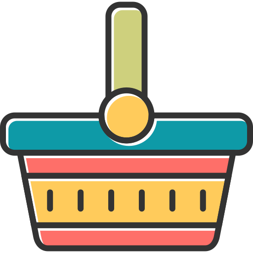 Picnic basket Generic Color Omission icon