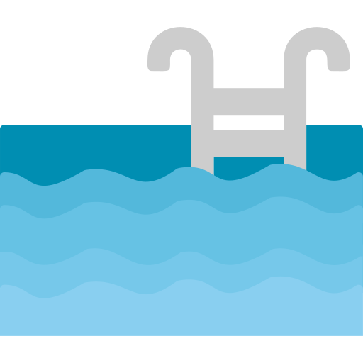 zwembad Generic Flat icoon