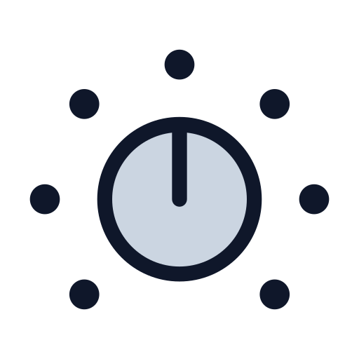 Dial Generic Outline Color icon