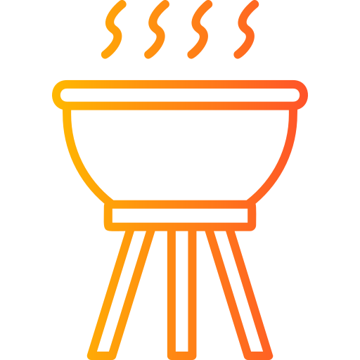 Barbecue Generic Gradient icon
