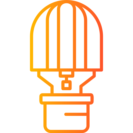 Воздушный шар Generic Gradient иконка