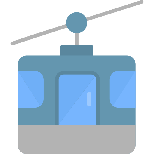 Cable car cabin Generic Flat icon