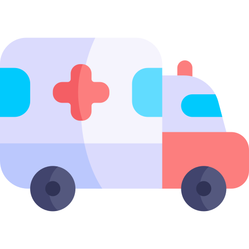 ambulanz Kawaii Flat icon