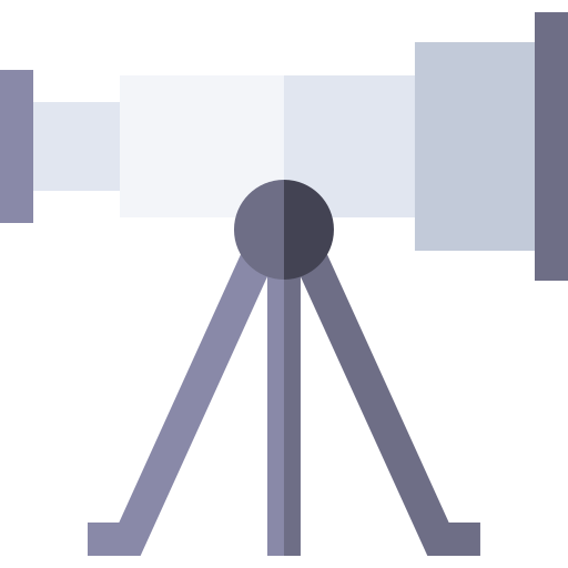 telescoop Basic Straight Flat icoon
