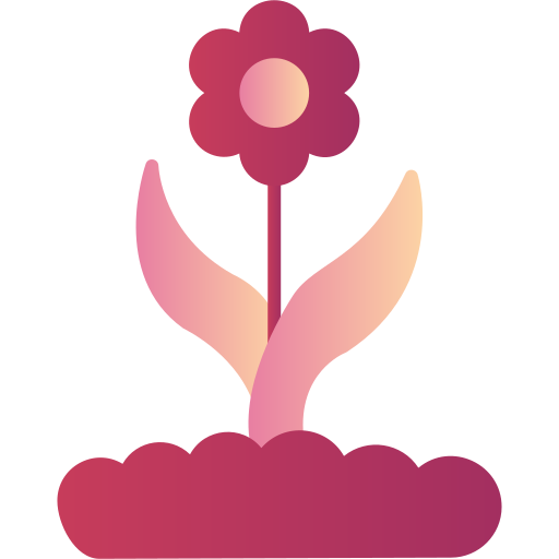 花のつぼみ Generic Flat Gradient icon