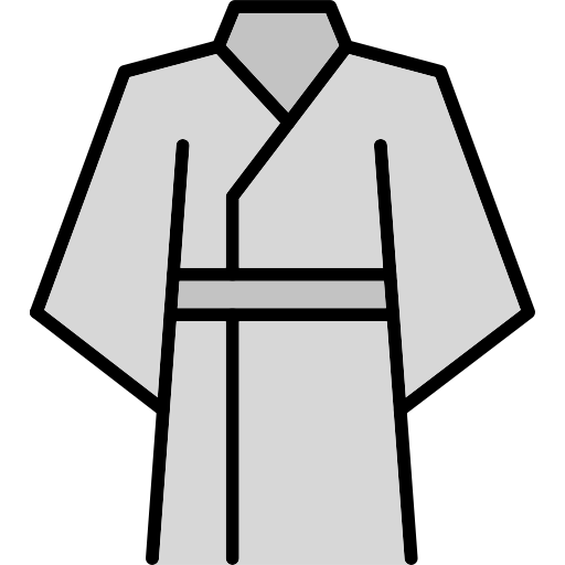 kimono Generic Outline Color ikona