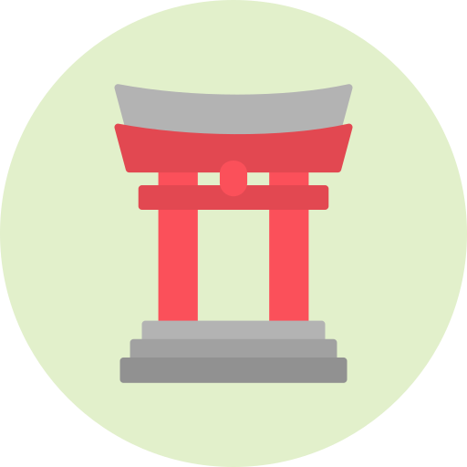 brama torii Generic Flat ikona